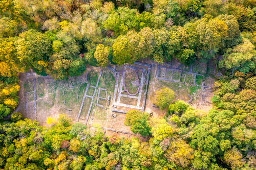 Preview: Ruins of sanctuary in Archaeological Reserve Madara. near Shumen, Bulgaria.