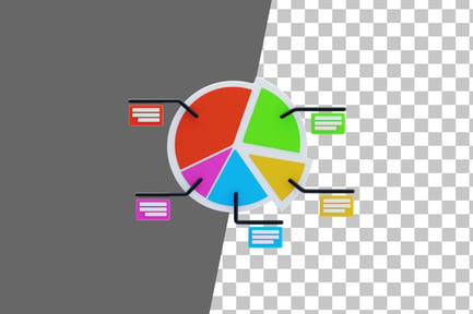 Preview: Pie Chart 3D Icon