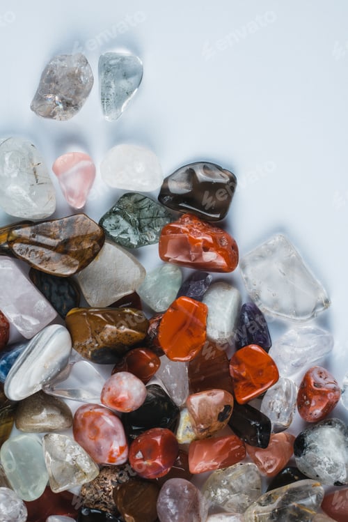 Preview: Heap of fluorite stones