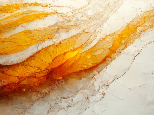 Preview: marble and amber abstract background