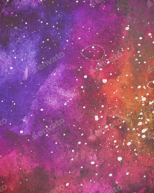 Preview: Watercolor Paint On Paper Of Different Colors Background Image
