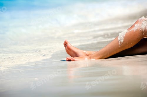 Preview: Woman on Beach