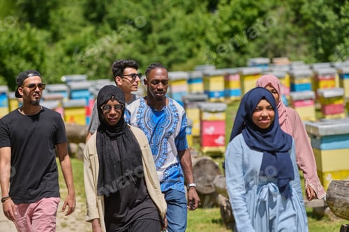 Preview: A diverse group of young friends and entrepreneurs explore small honey production businesses in the