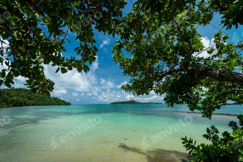Preview: beach view in koh ta kiev island near sihanoukville cambodia