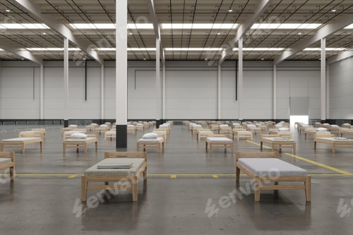 Preview: Temporary hospital premises