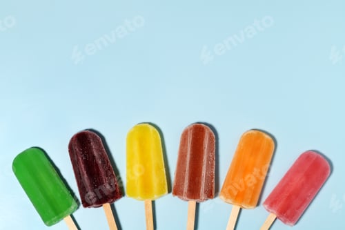 Preview: Colorful popsicles