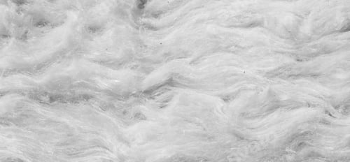 Preview: white mineral wool with a visible texture