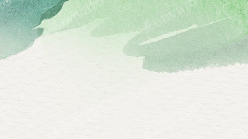 Preview: Abstract Watercolor Background with Green and Blue Hues