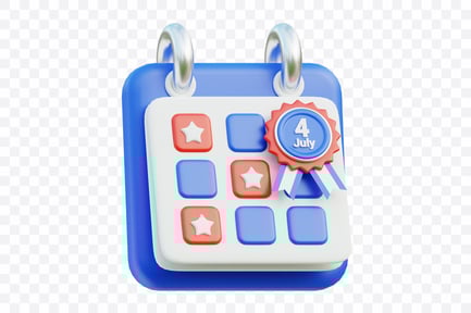 Preview: Fourth July Calendar