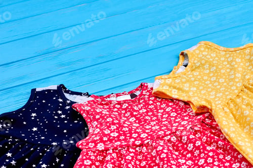 Preview: Collection of childs colorful clothing