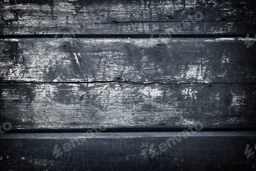 Preview: Rough wooden painted floor boards surface. Shabby wood texture covered by aged cracked painting.