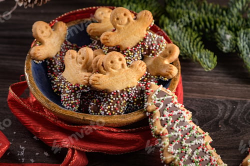 Vista previa: Galletas de jengibre navideñas