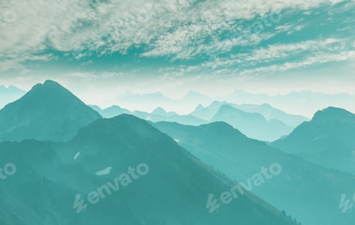 Preview: Mountains silhouette