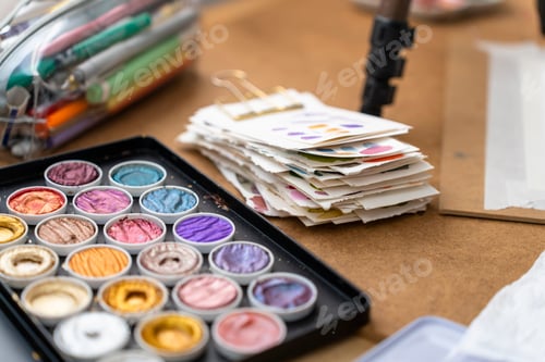 Preview: Watercolor Brilliance: LGBTQ+ Illustrator Transforms Ideas into Colorful Art