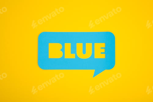 Preview: The blue text card