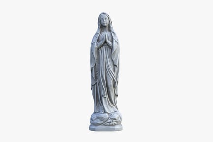 Preview: Virgin Mary Statue with Rosary