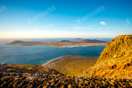 Preview: Top view on Graciosa island