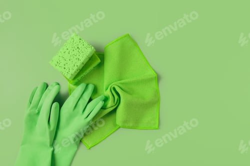 Preview: Cleaning set for different surfaces in kitchen, bathroom and other rooms