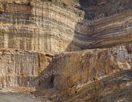 Preview: Drone view of stone quarry