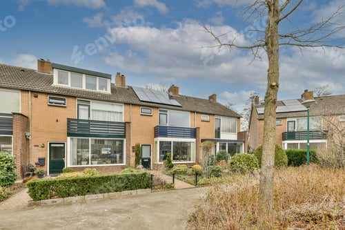 Preview: Panoramic view of modern bricks houses