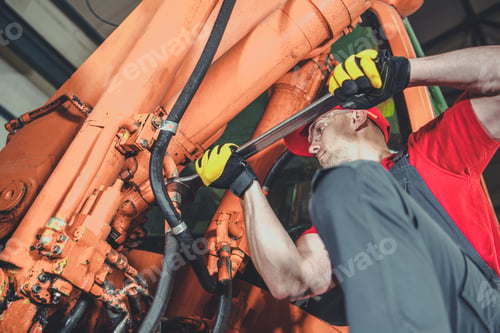 Preview: Heavy Construction Equipment Pneumatic Elements Replacement