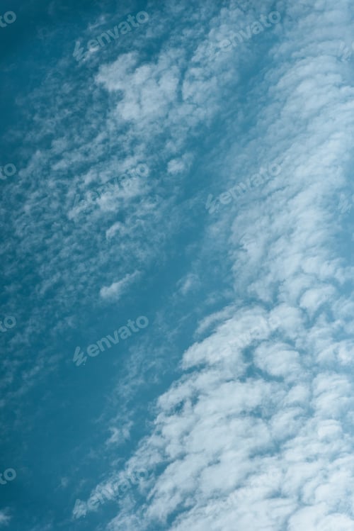 Preview: beautiful cloudy light blue sky