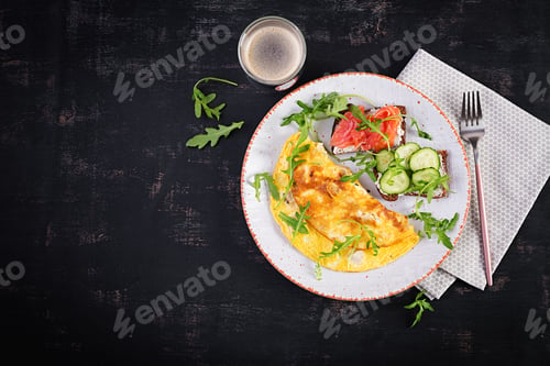 Preview: Breakfast. Frittata - italian omelet