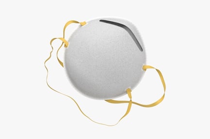 Preview: N95 Respirator Mask with Filter and Adjustable Straps