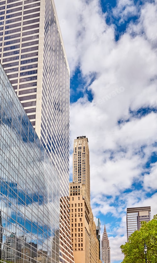 Preview: Manhattan modern architecture, New York City.