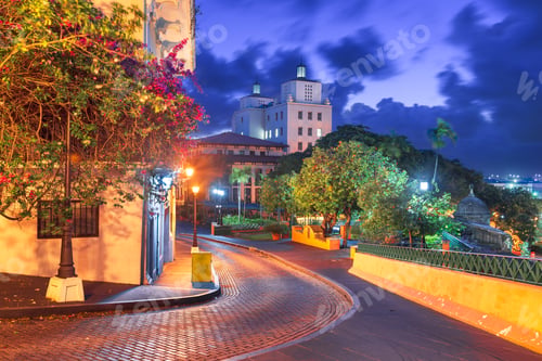 Preview: San Juan, Puerto Rico Streets and Cityscape