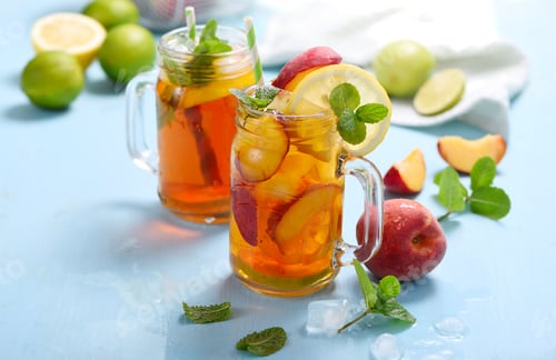 Preview: Peach Iced Tea, Summer Drink
