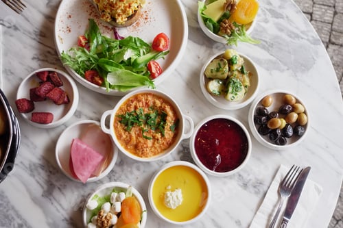 Preview: Turkish Breakfast Served on Table