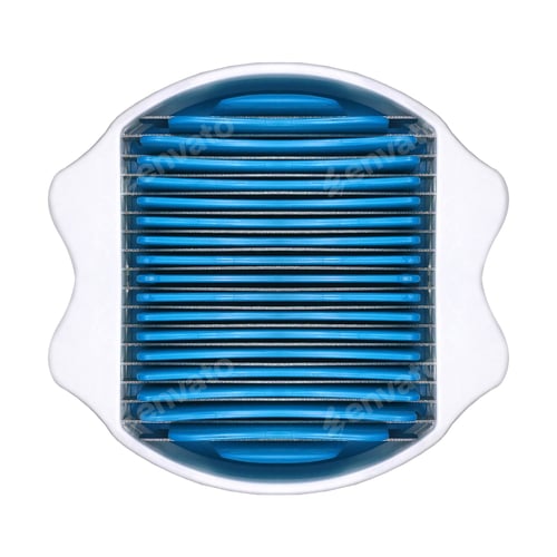 Preview: Empty New Clean BBQ Kettle Grill Isolated On White