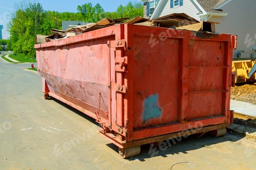Preview: Dumpsters being full with garbage Over flowing