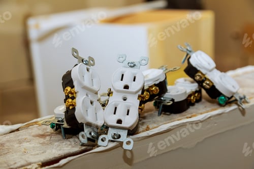 Preview: Electrical outlet replacement and repair socket kitchen electricity plug