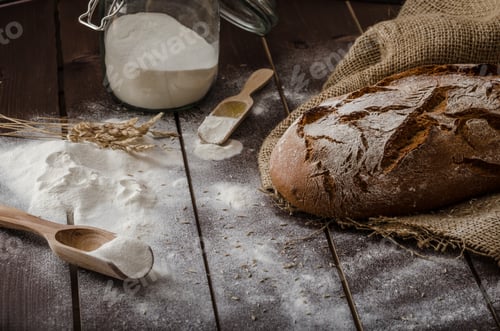 Preview: Rustic bread wheat-rye