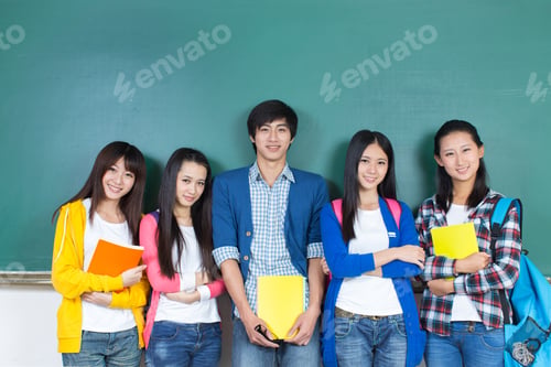 Preview: Asian College Student On Campus
