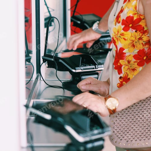 Preview: Making payment at ticket counter