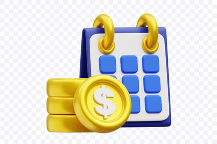 Preview: Billing Calendar with Coin Reminder