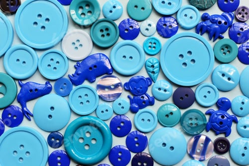 Preview: Blue buttons background