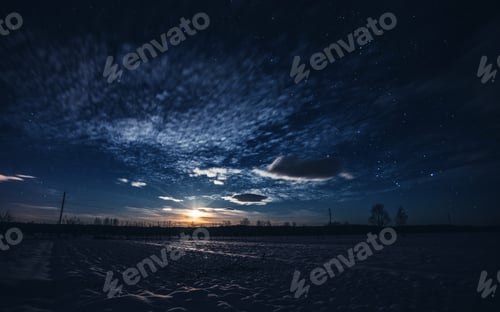 Preview: winter night