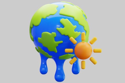Preview: 3D Melting Earth Global Warming