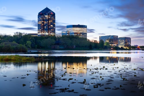 Preview: Bloomington, Minnesota, USA Cityscape
