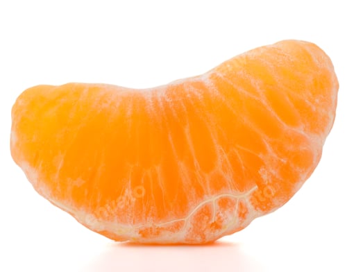 Preview: tangerine or mandarin fruit part