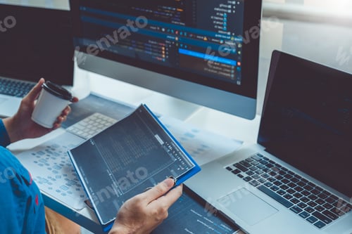 Preview: Developing programmer Team Development Website design and coding technologies