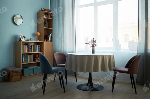 Preview: Modern Dining Room In Apartment