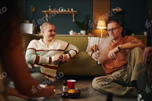 Preview: Enjoying Social Gathering with Friends Indoors