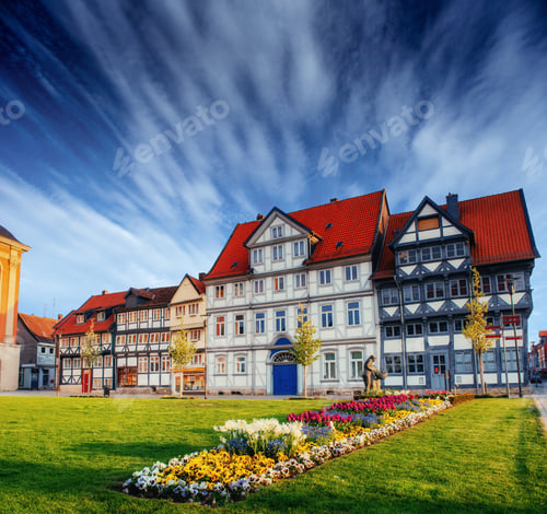 Preview: Charming town in Germany. Little Venice. Europe
