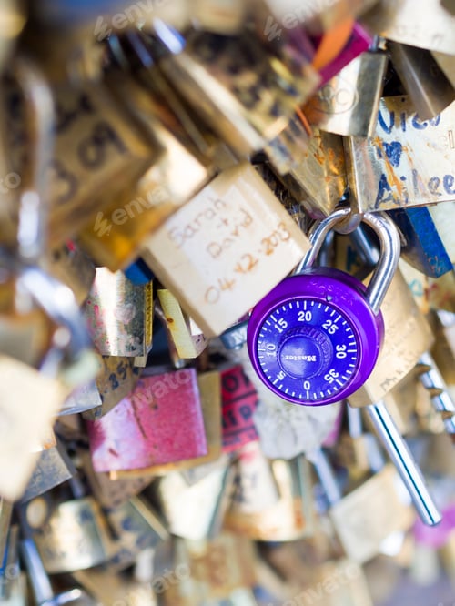 Preview: Love locks in Paris bridge symbol of friendship and romance
