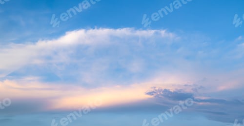 Preview: Sunset blur nature summer background cloud